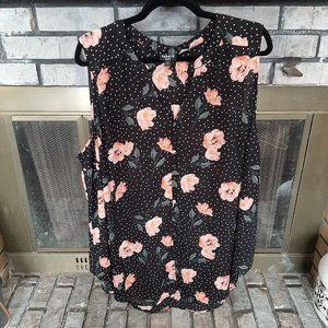 Torrid Harper Floral Tank Blouse